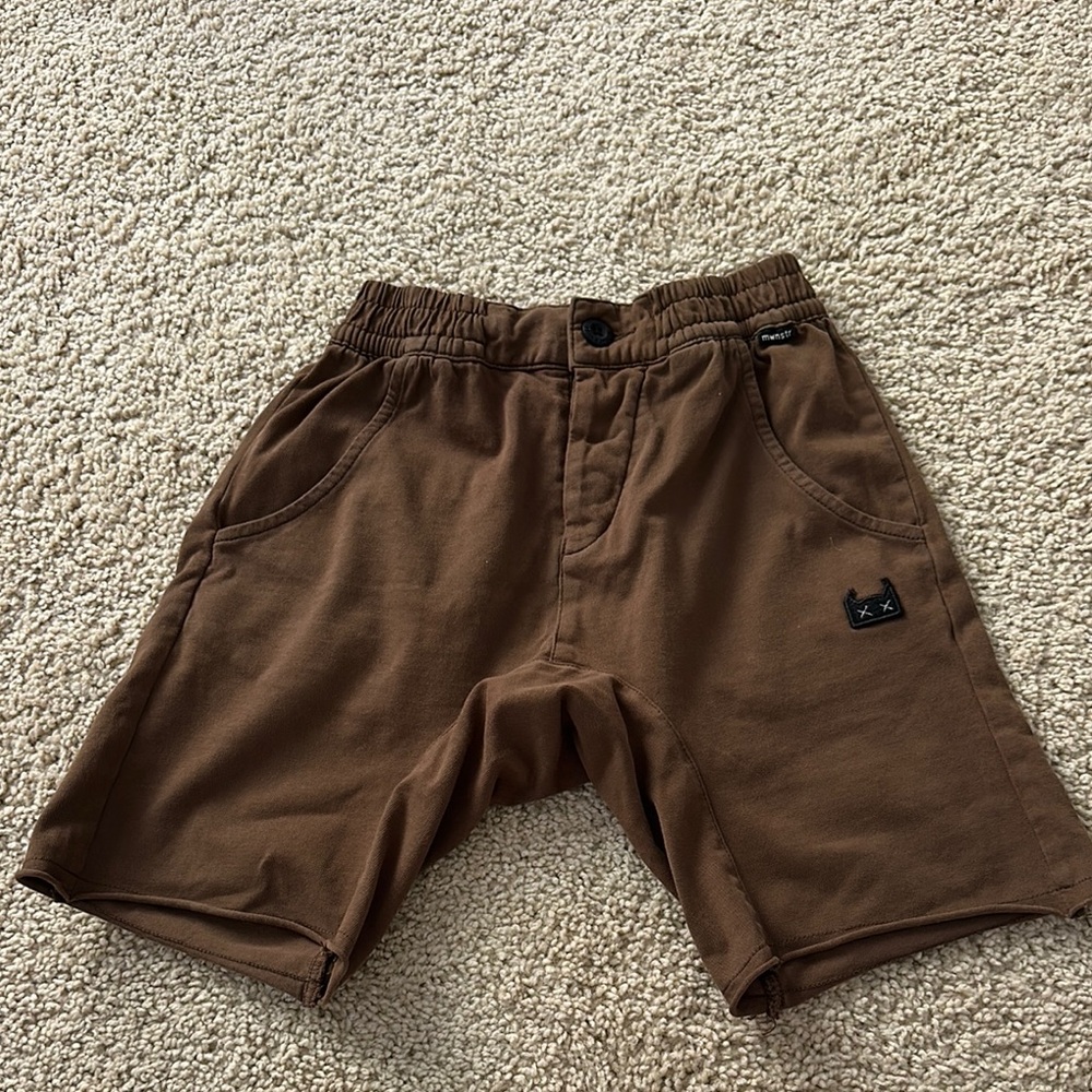 Munster Kids Brown Shorts